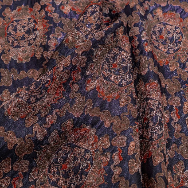Purple Red Rayon Floral Jacqua - Sewing review and price
