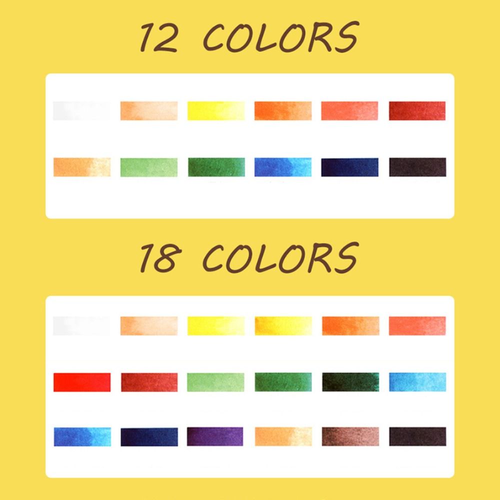 With Water Brush Pen Watercolo - Watercolor Paint Set Solid Pigment review and price