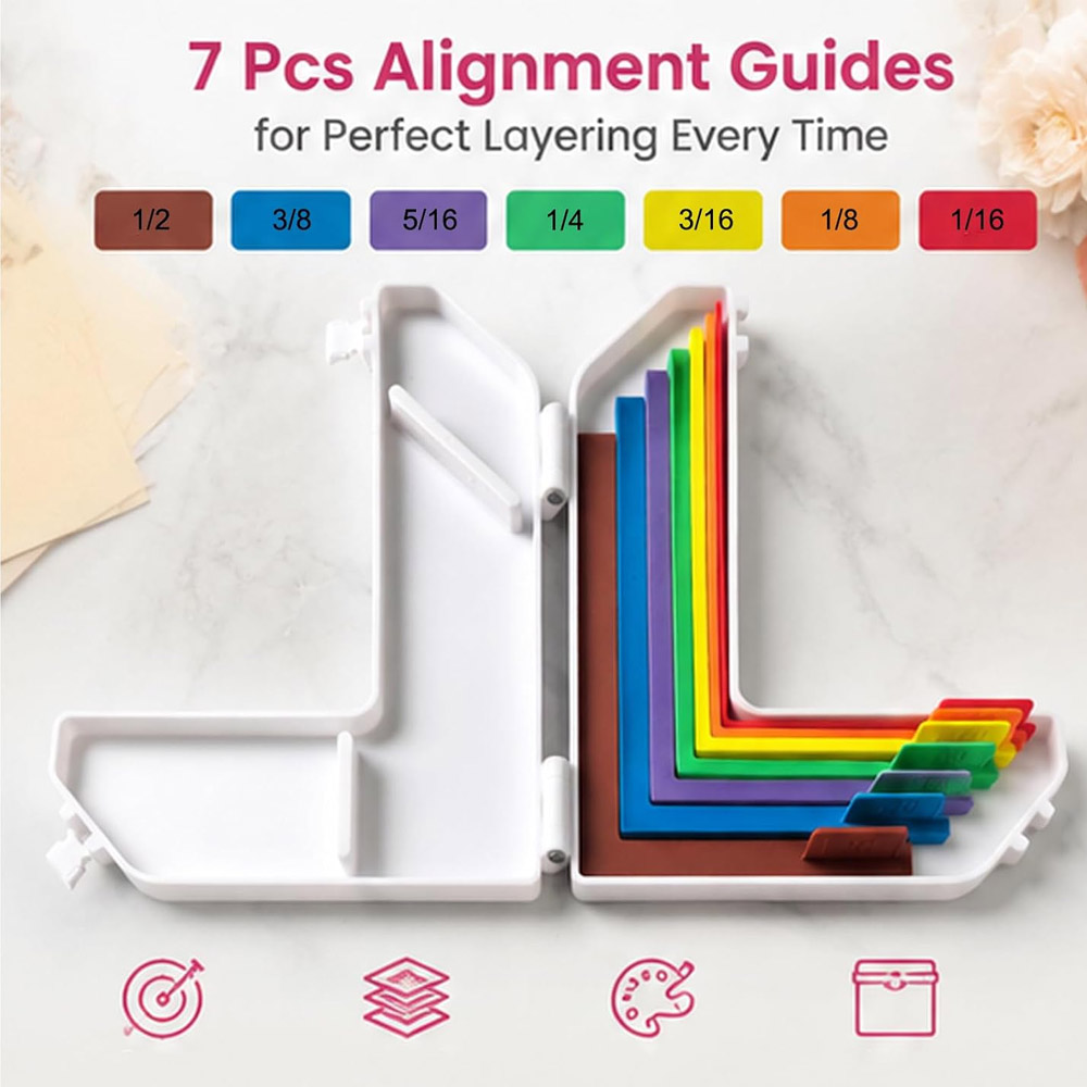 Papercraft Alignment Guide Set - Scrapbooking review and price