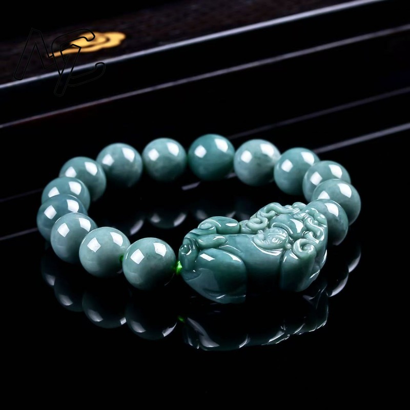 Natural Real Emerald Blue Wate - Beading review and price