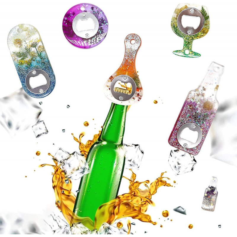 Bottle opener resin mold、Beer  - Silicone Epoxy Resin Molds Set review and price