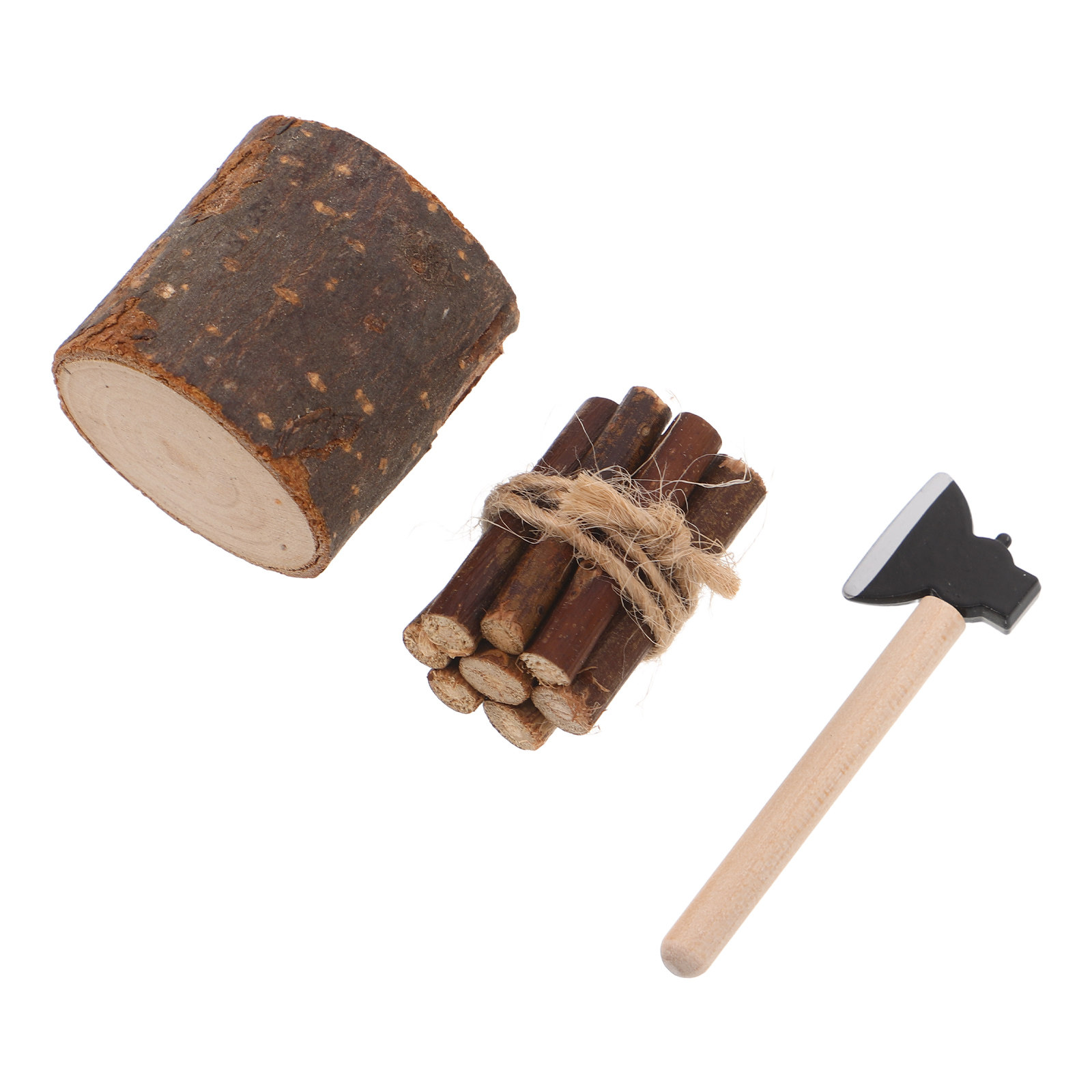 Miniature Firewood Set with Ch - Craft Tools review and price