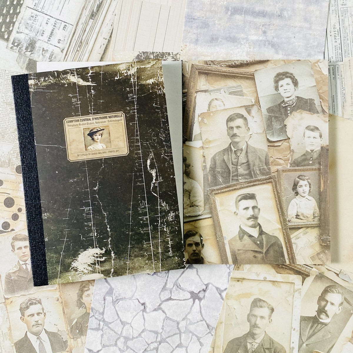100sheets Vintage Scrapbook Pa - Vintage Junk Journal Scrapbooking Paper review and price